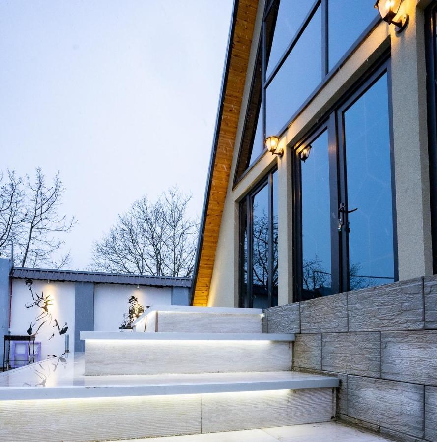 Qafqaz Family Chalet Villa Gabala Exterior foto
