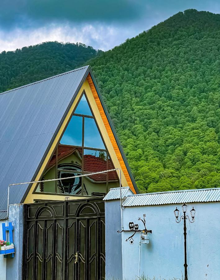 Qafqaz Family Chalet Villa Gabala Exterior foto